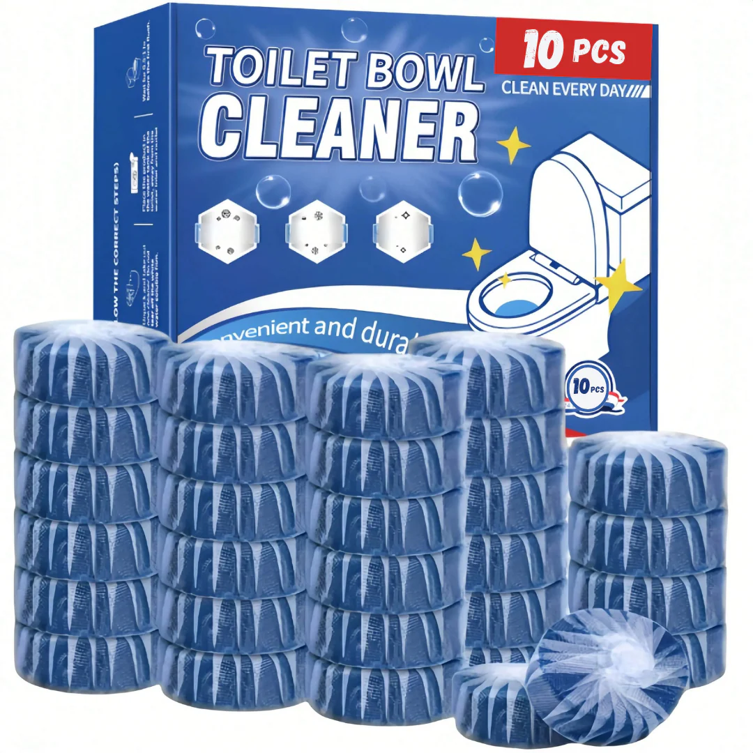 Automatic Toilet Cleaning Tablets – Long-Lasting Freshness - IMPORTED