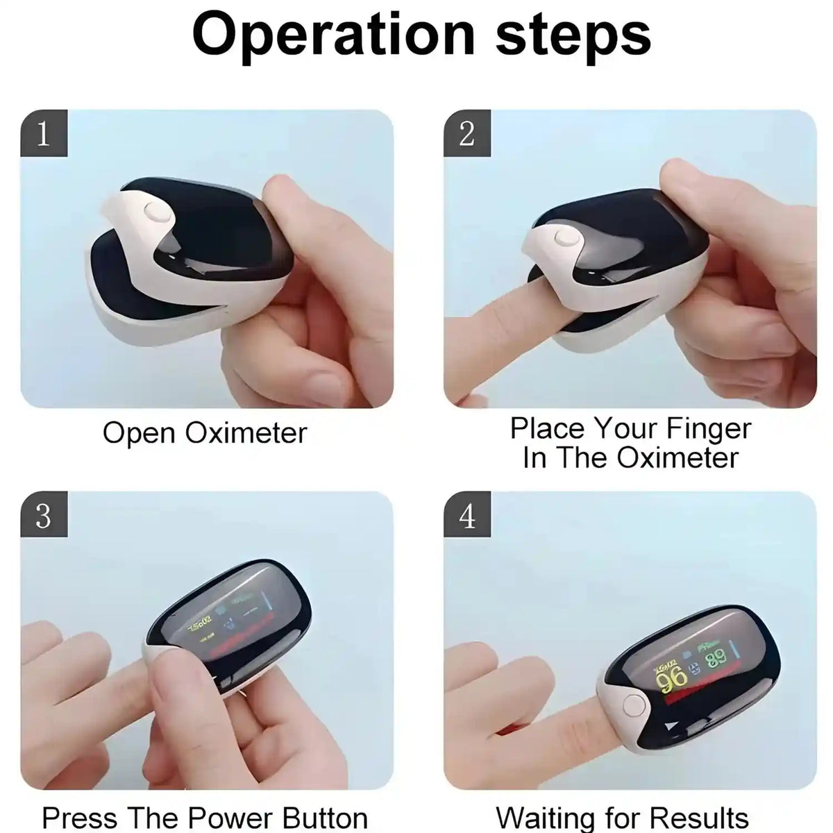Digital Fingertip Pulse Oximeter— Instant SpO₂ & Heart Rate Monitor