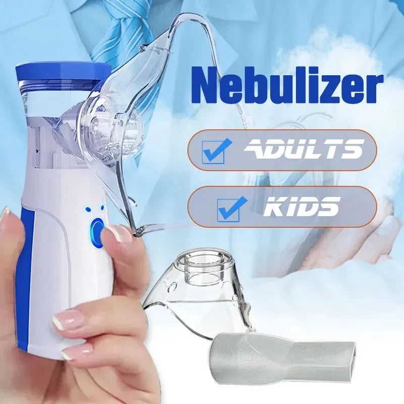 Portable Mesh Nebulizer Machine for Adults and Kids