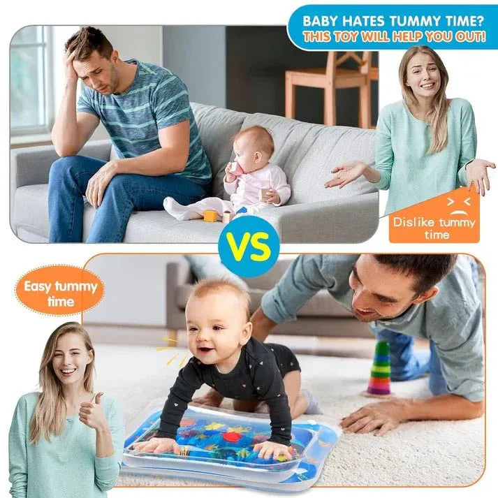 💦 Tummy Time Water Mat – Fun & Healthy Development for Your Baby
