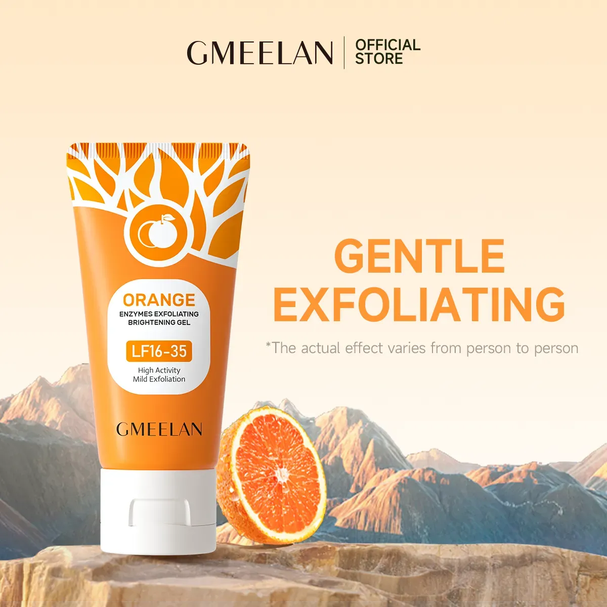 Orange Exfoliating Whitening Gel – Dark Spot & Dead Skin Remover