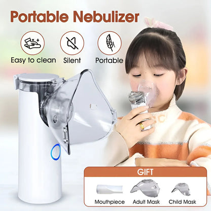 Portable Mesh Nebulizer Machine for Adults and Kids