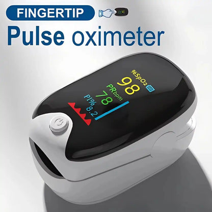 Digital Fingertip Pulse Oximeter— Instant SpO₂ & Heart Rate Monitor