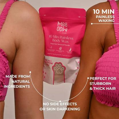 MEOW BODY HAIR REMOVAL WAX POWDER - BUY 1 GET 1 FREE