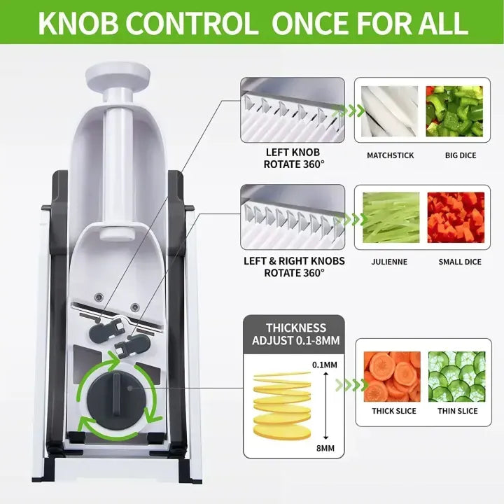 Multifunctional Vegetable Cutter – Make Cooking Fast & Effortless!