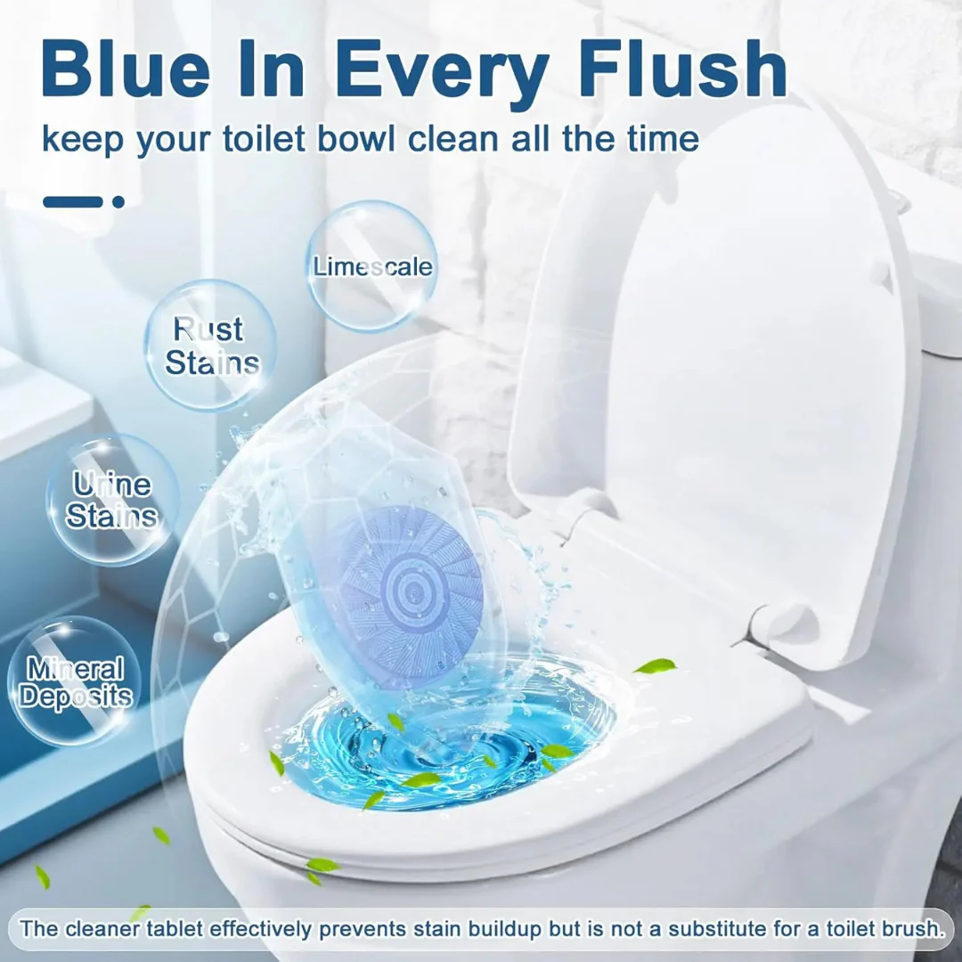 Automatic Toilet Cleaning Tablets – Long-Lasting Freshness - IMPORTED