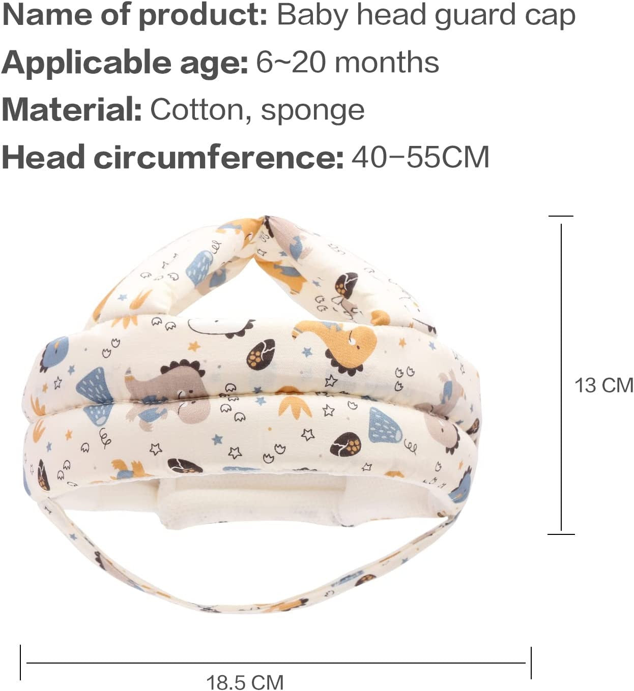 Child Safety Helmet – Baby & Toddler Head Protector (1 PC)