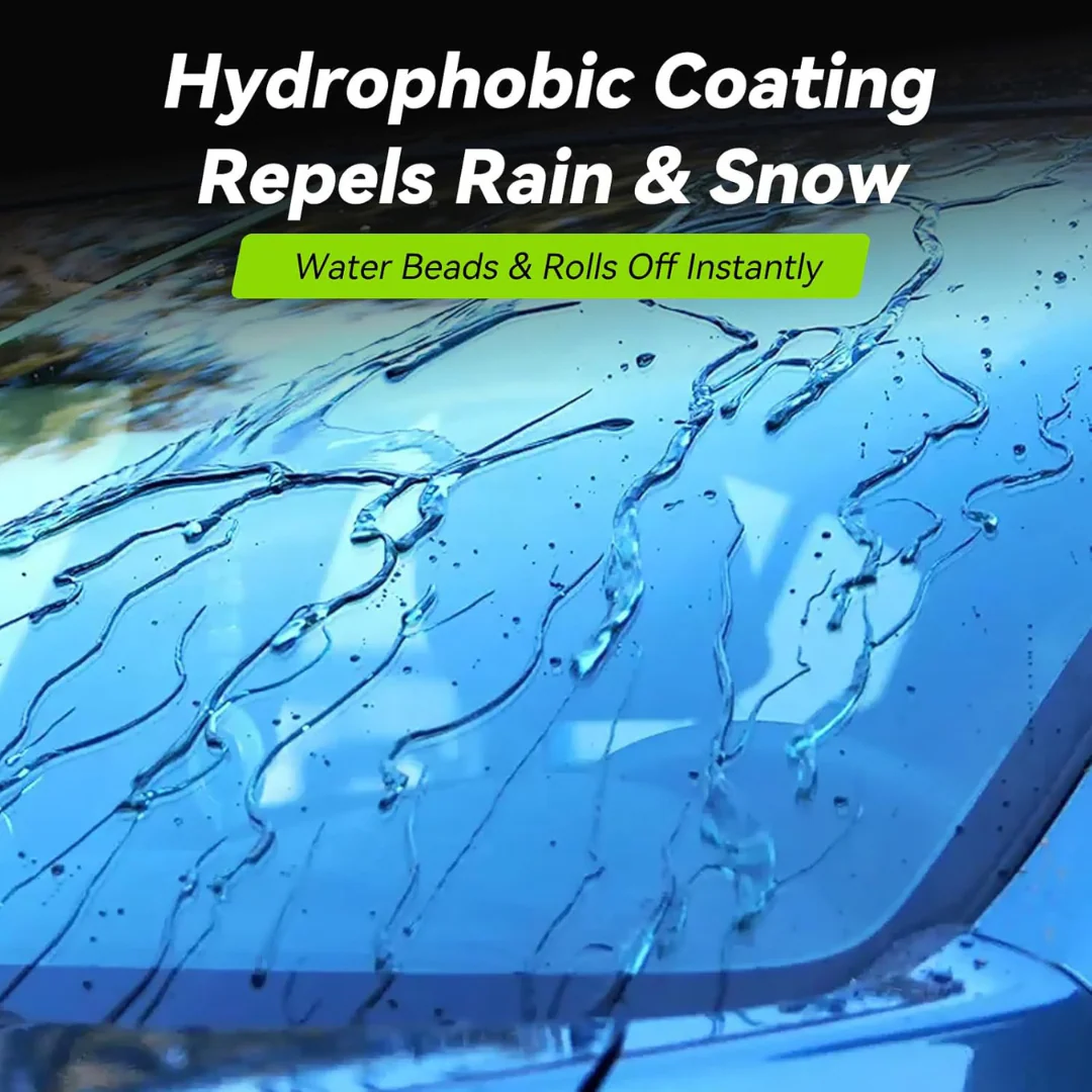 POWERFUL GLASS CLEANING BOARD – REMOVE OIL FILM, RESTORE CRYSTAL CLEAR VISION & WATER-REPELLENT PROTECTION