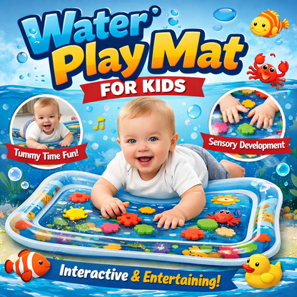 💦 Tummy Time Water Mat – Fun & Healthy Development for Your Baby