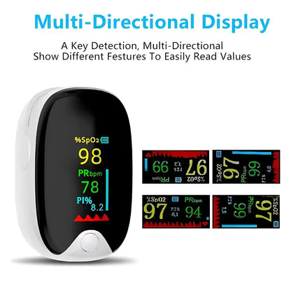 Digital Fingertip Pulse Oximeter— Instant SpO₂ & Heart Rate Monitor